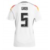 Herren Fußballbekleidung Deutschland Pascal Gross #5 Heimtrikot EM 2024 Kurzarm